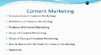 Best and Successful Method Content Marketing